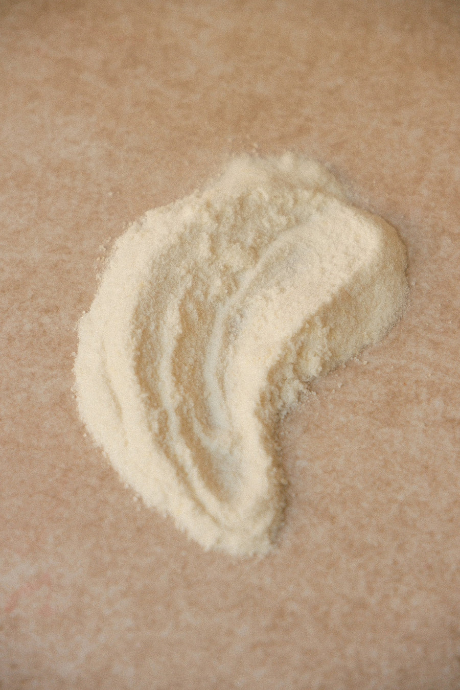 A swipe of Mineral Mist powder